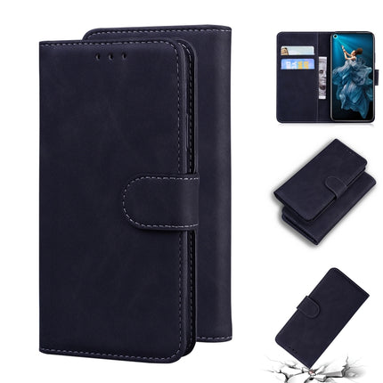 Skin Feel Pure Color Flip Leather Phone Case, For Huawei P50 Pro, For Huawei nova 5T / Honor 20