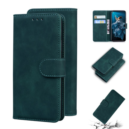 Skin Feel Pure Color Flip Leather Phone Case, For Huawei P50 Pro, For Huawei nova 5T / Honor 20