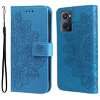 For OPPO Realme 9i / A36 4G / A76 4G(Global) / Blue