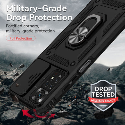 Sliding Camshield Holder Phone Case, For Xiaomi Redmi Note 11 Global, For Xiaomi Redmi Note 11 Pro Global