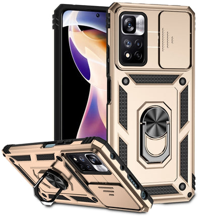 Sliding Camshield Holder Phone Case, For Xiaomi Redmi Note 11 Global, For Xiaomi Redmi Note 11 Pro Global