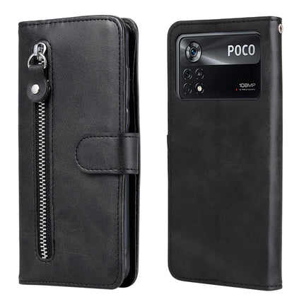 Fashion Calf Texture Zipper Horizontal Flip Leather Case, For OPPO Realme 9 Pro+, For Xiaomi Poco M4 Pro 4G, For OPPO Realme GT2 Pro, For Xiaomi Poco X4 Pro 5G