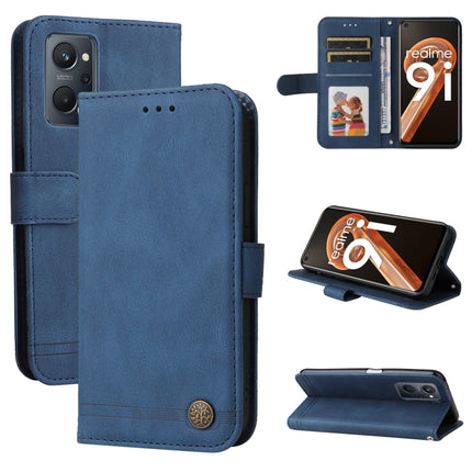 Skin Feel Life Tree Metal Button Horizontal Flip Leather Case, For Xiaomi Redmi Note 11 4G(Global), For Xiaomi Redmi Note 11 Pro 4G, For OPPO Realme 9i / A36 4G / A76 4G(Global), For OPPO Realme GT2 Pro