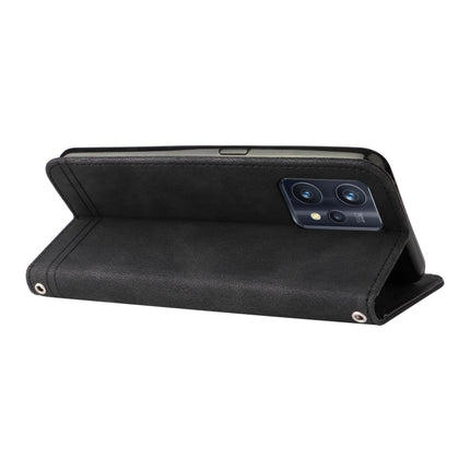 Skin Feel Life Tree Metal Button Horizontal Flip Leather Case, For OPPO Realme 9 Pro+, For OPPO Realme 9 Pro/Realme V25, For Samsung Galaxy A23 /Galaxy M23/Galaxy F23, For Xiaomi Poco M4 Pro 4G