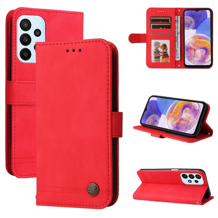 Skin Feel Life Tree Metal Button Horizontal Flip Leather Case, For OPPO Realme 9 Pro+, For OPPO Realme 9 Pro/Realme V25, For Samsung Galaxy A23 /Galaxy M23/Galaxy F23, For Xiaomi Poco M4 Pro 4G