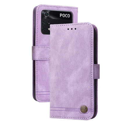 Skin Feel Life Tree Metal Button Horizontal Flip Leather Case, For OPPO Realme 9 Pro+, For OPPO Realme 9 Pro/Realme V25, For Samsung Galaxy A23 /Galaxy M23/Galaxy F23, For Xiaomi Poco M4 Pro 4G