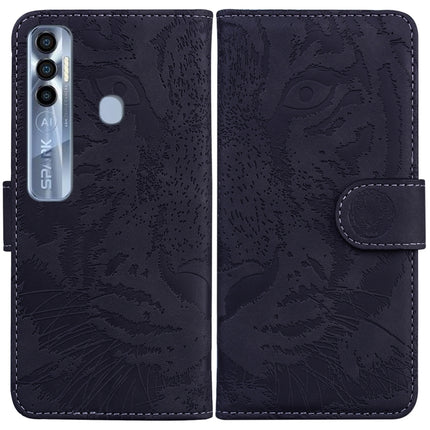 Tiger Embossing Pattern Horizontal Flip Leather Phone Case, For Tecno Pova Neo LE6, For Tecno Spark 7 Pro, For Tecno Spark 8 / 8T, For Tecno Spark 8P