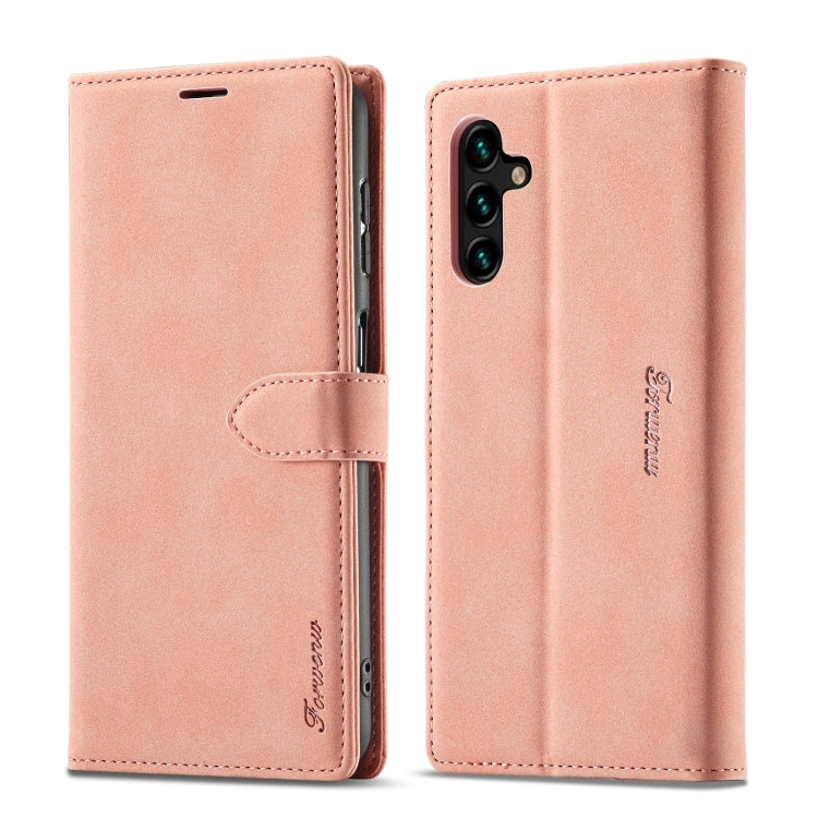 Forwenw F1 Series Matte Strong Magnetism Leather Phone Case, For Samsung Galaxy A13 5G, For Samsung Galaxy A52, For Samsung Galaxy A53 5G, For Samsung Galaxy S22 Ultra 5G, For Samsung Galaxy S22 5G, For Samsung Galaxy S21 FE 5G
