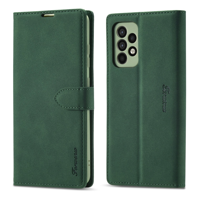 Forwenw F1 Series Matte Strong Magnetism Leather Phone Case, For Samsung Galaxy A13 5G, For Samsung Galaxy A52, For Samsung Galaxy A53 5G, For Samsung Galaxy S22 Ultra 5G, For Samsung Galaxy S22 5G, For Samsung Galaxy S21 FE 5G