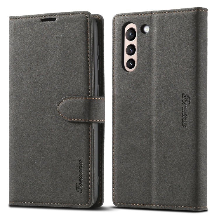Forwenw F1 Series Matte Strong Magnetism Leather Phone Case, For Samsung Galaxy A13 5G, For Samsung Galaxy A52, For Samsung Galaxy A53 5G, For Samsung Galaxy S22 Ultra 5G, For Samsung Galaxy S22 5G, For Samsung Galaxy S21 FE 5G