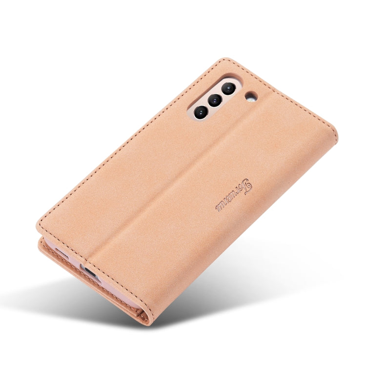 Forwenw F1 Series Matte Strong Magnetism Leather Phone Case, For Samsung Galaxy S22+ 5G
