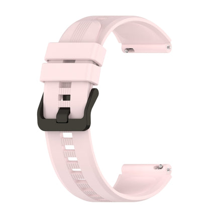22mm Protruding Head Striped Silicone Watchband, For Honor Watch GS 3