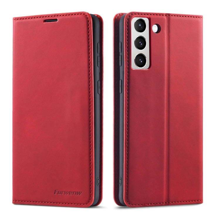 Forwenw Dream Series Oil Edge Strong Magnetism Leather Phone Case, For Samsung Galaxy S22 5G, For Samsung Galaxy S22+ 5G, For Samsung Galaxy S21 FE 5G, For Samsung Galaxy S22 Ultra 5G, For Samsung Galaxy Z Flip3 5G, For Samsung Galaxy Z Fold3 5G