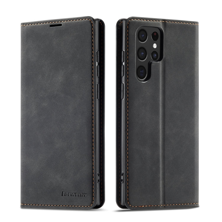 Forwenw Dream Series Oil Edge Strong Magnetism Leather Phone Case, For Samsung Galaxy S22 5G, For Samsung Galaxy S22+ 5G, For Samsung Galaxy S21 FE 5G, For Samsung Galaxy S22 Ultra 5G, For Samsung Galaxy Z Flip3 5G, For Samsung Galaxy Z Fold3 5G