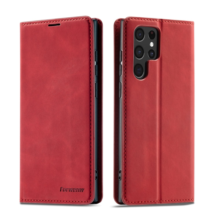 Forwenw Dream Series Oil Edge Strong Magnetism Leather Phone Case, For Samsung Galaxy S22 5G, For Samsung Galaxy S22+ 5G, For Samsung Galaxy S21 FE 5G, For Samsung Galaxy S22 Ultra 5G, For Samsung Galaxy Z Flip3 5G, For Samsung Galaxy Z Fold3 5G