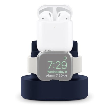 A001 3 In 1 Silicone Charging Holder for iPhone / iWatch / AirPods