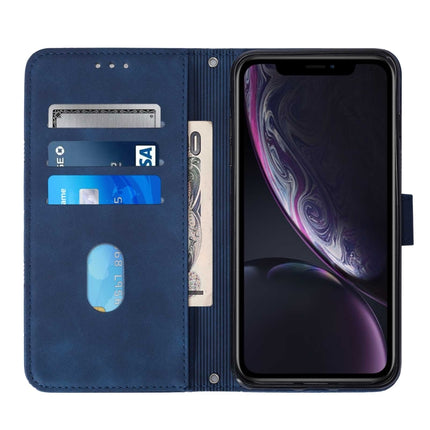 Crossbody 3D Embossed Flip Leather Phone Case, For iPhone XR, For iPhone XS Max, For iPhone SE 2022 / SE 2020 / 8 / 7, For iPhone 8 Plus / 7 Plus