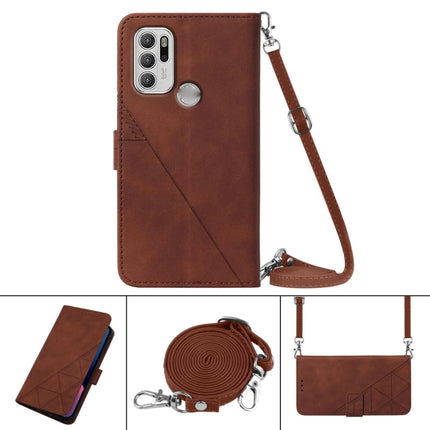 Crossbody 3D Embossed Flip Leather Phone Case, For Motorola Moto G60S, For Motorola Moto G71 5G, For Motorola Edge 20, For Motorola Edge 20 Lite