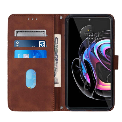 Crossbody 3D Embossed Flip Leather Phone Case, For Motorola Edge 20 Pro, For Motorola Edge S / G100, For Motorola Moto E7, For Motorola Moto E7 Power