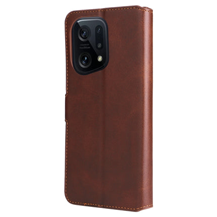 Classic Calf Texture PU + TPU Horizontal Flip Leather Case, For OPPO Find X5, For OPPO Find X5 Pro