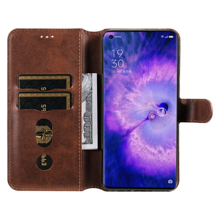 Classic Calf Texture PU + TPU Horizontal Flip Leather Case, For OPPO Find X5, For OPPO Find X5 Pro