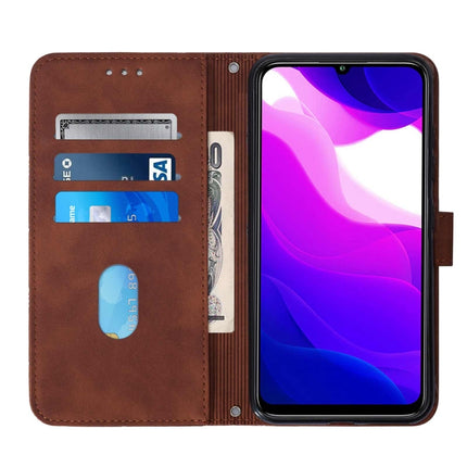 Crossbody 3D Embossed Flip Leather Phone Case, For Xiaomi Mi 10 Lite 5G, For Xiaomi Redmi 10 Prime / Note 11E, For Xiaomi Redmi 10C 4G Foreign/10 Indian, For Xiaomi Redmi K50 / K50 Pro