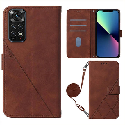 Crossbody 3D Embossed Flip Leather Phone Case, For Xiaomi Redmi Note 11S/Note 11 4G Foreign, For Xiaomi 12, For Xiaomi 12 Pro, For Xiaomi Redmi Note 9