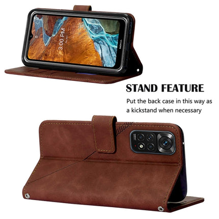 Crossbody 3D Embossed Flip Leather Phone Case, For Xiaomi Redmi Note 11S/Note 11 4G Foreign, For Xiaomi 12, For Xiaomi 12 Pro, For Xiaomi Redmi Note 9