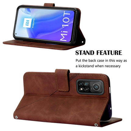 Crossbody 3D Embossed Flip Leather Phone Case, For Xiaomi Redmi Note 10 5G/10T 5G, For Xiaomi Redmi Note 10S / 10 4G, For Xiaomi Redmi Note 11 4G/Redmi 10/10 Prime, For Xiaomi Poco M3/Redmi 9T/Redmi 9 Power
