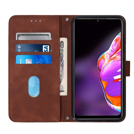 Crossbody 3D Embossed Flip Leather Phone Case, For Infinix Hot 10S / Hot 10T, For Infinix Note 8, For Infinix Note 10, For Infinix Note 10 Pro
