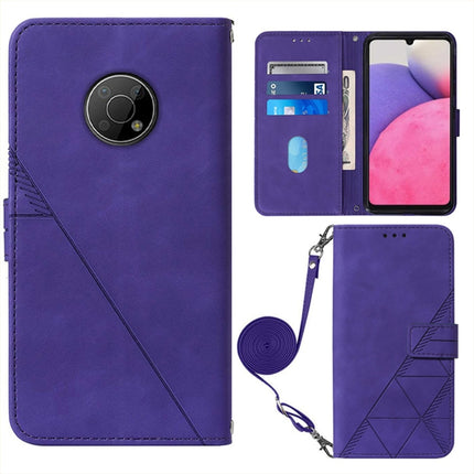 Crossbody 3D Embossed Flip Leather Phone Case, For Nokia C30, For Nokia G300, For Nokia C01 Plus, For Nokia C1 2020