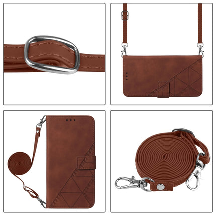 Crossbody 3D Embossed Flip Leather Phone Case, For vivo Y51 2020 / Y31 / Y51a, For vivo Y51s 5G / Y70s / iQOO U1, For vivo Y72 5G Vietnam Version, For vivo Y15s 2021 / Y15a