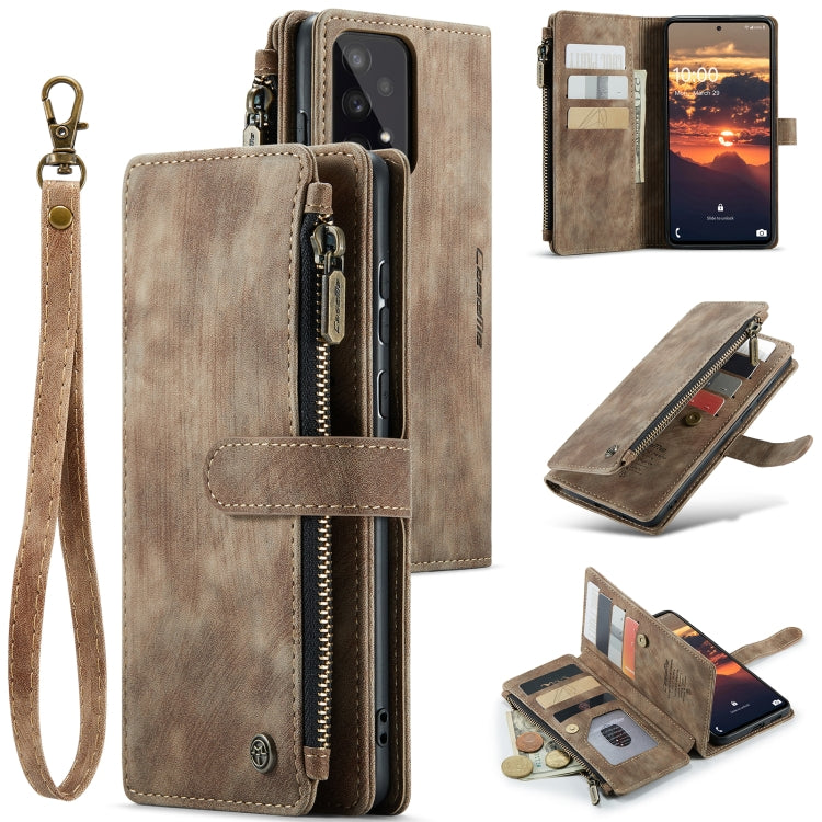 CaseMe C30 Multifunctional Phone Leather Case with Holder & Card Slot & Wallet