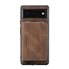 JEEHOOD Magnetic Zipper Wallet Phone Leather Case, For Google Pixel 7 5G, For Google Pixel 7 Pro 5G