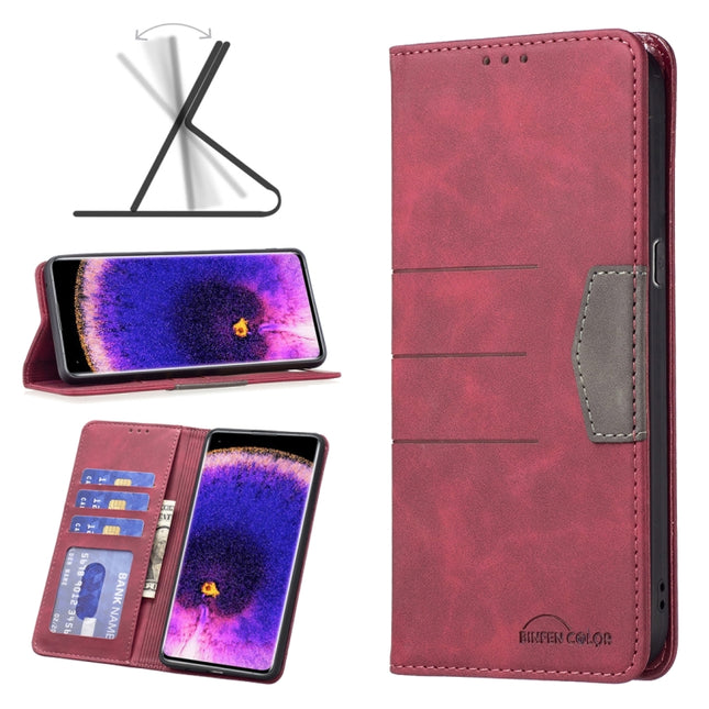 Magnetic Splicing Leather Phone Case, For OPPO Find X5, For OPPO Realme C35, For Honor X20, For Xiaomi 12 Pro