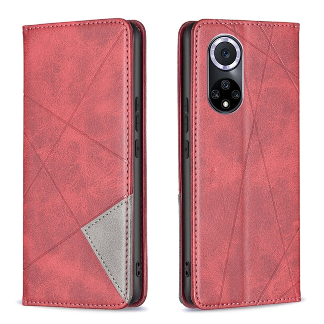 Prismatic Invisible Magnetic Leather Phone Case, For Honor 50 / Huawei nova 9, For Honor 50 Lite / Huawei nova 8i, For Motorola Moto E40 / E30, For Motorola Moto G22