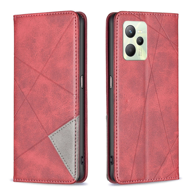 Prismatic Invisible Magnetic Leather Phone Case, For OPPO Realme C35, For Xiaomi Redmi Note 11 Pro Global, For Honor X20, For Xiaomi 12 Pro