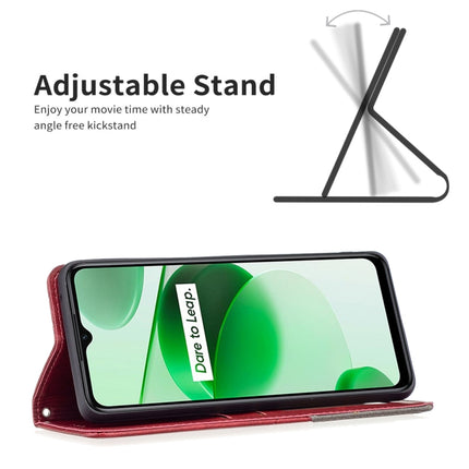 Prismatic Invisible Magnetic Leather Phone Case, For OPPO Realme C35, For Xiaomi Redmi Note 11 Pro Global, For Honor X20, For Xiaomi 12 Pro
