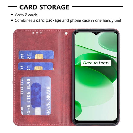 Prismatic Invisible Magnetic Leather Phone Case, For OPPO Realme C35, For Xiaomi Redmi Note 11 Pro Global, For Honor X20, For Xiaomi 12 Pro