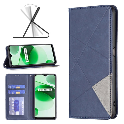 Prismatic Invisible Magnetic Leather Phone Case, For OPPO Realme C35, For Xiaomi Redmi Note 11 Pro Global, For Honor X20, For Xiaomi 12 Pro