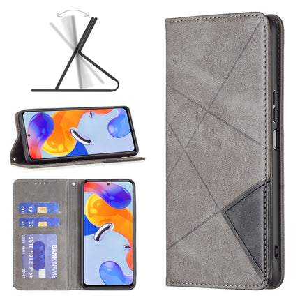 Prismatic Invisible Magnetic Leather Phone Case, For OPPO Realme C35, For Xiaomi Redmi Note 11 Pro Global, For Honor X20, For Xiaomi 12 Pro