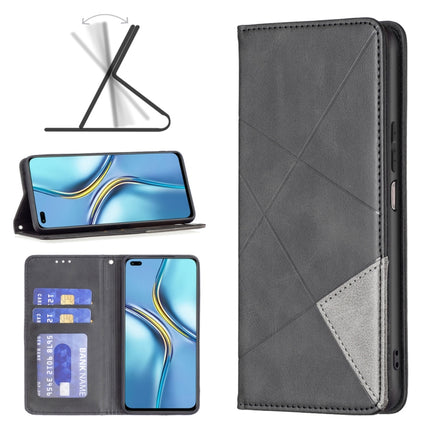 Prismatic Invisible Magnetic Leather Phone Case, For OPPO Realme C35, For Xiaomi Redmi Note 11 Pro Global, For Honor X20, For Xiaomi 12 Pro