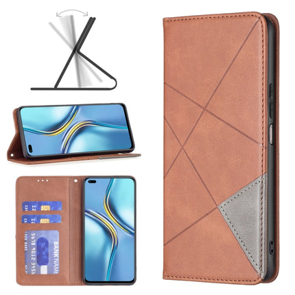 Prismatic Invisible Magnetic Leather Phone Case, For OPPO Realme C35, For Xiaomi Redmi Note 11 Pro Global, For Honor X20, For Xiaomi 12 Pro