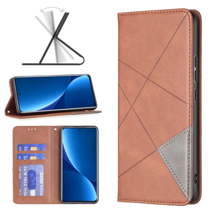 Prismatic Invisible Magnetic Leather Phone Case, For OPPO Realme C35, For Xiaomi Redmi Note 11 Pro Global, For Honor X20, For Xiaomi 12 Pro
