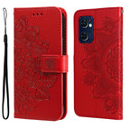 For OPPO Find X5 Lite / Reno7 5G / Red