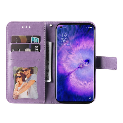 7-petal Flowers Embossed Flip Leather Phone Case, For OPPO Find X5, For OPPO Find X5 Pro, For vivo Y15s 2021 / Y15a