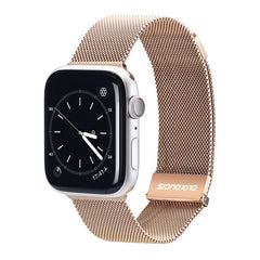 DUX DUCIS Milanese Watchband For Apple Watch Series, 7 41mm / 6&SE&5&4 40mm / 3&2&1 38mm, 7 45mm / 6&SE&5&4 44mm / 3&2&1 42mm