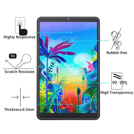 9H 2.5D Explosion-proof Tempered Glass Film, For Google Nest Hub Max, For LG G Pad 5 10.1 inch, For Teclast M20, For Teclast M30, For Huawei MatePad Pro 10.8 (1 PC), For Teclast T8, For Teclast T10, For Teclast T30