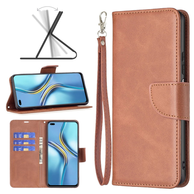 Lambskin Texture Pure Color Leather Phone Case, For Honor X20, For Xiaomi 12 Pro