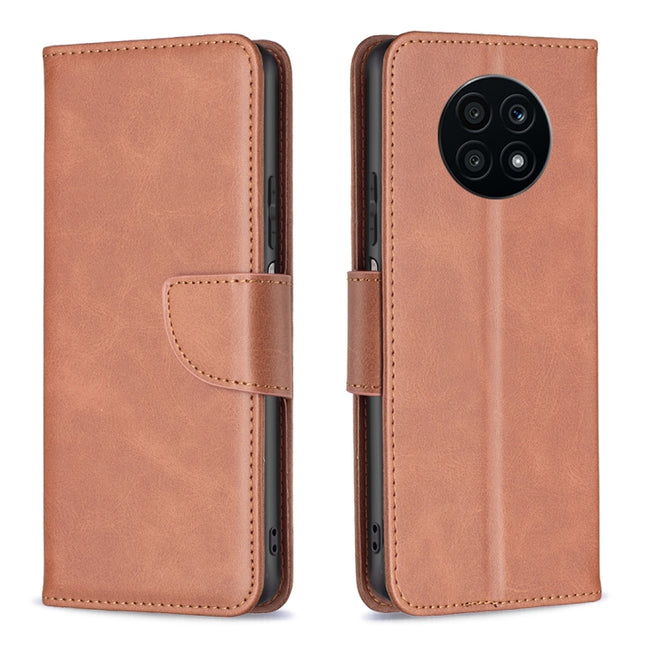 Lambskin Texture Pure Color Leather Phone Case, For Honor X20, For Xiaomi 12 Pro